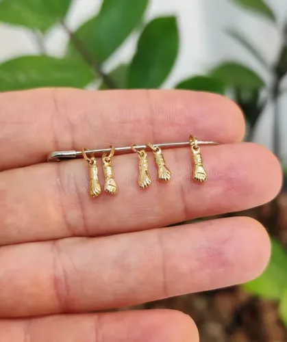 Pingente Figa mini - Ouro 18k