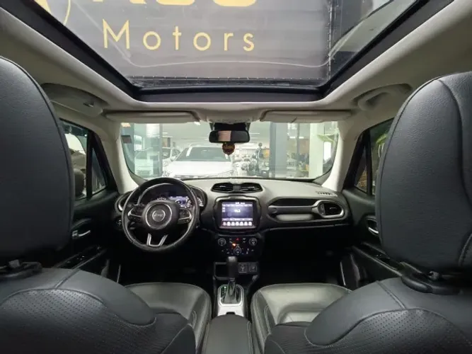 "Teto Panorâmico" "Banco de Couro" Jeep Renegade Limited 1.8 4X2 Flex 16V Aut. 2021