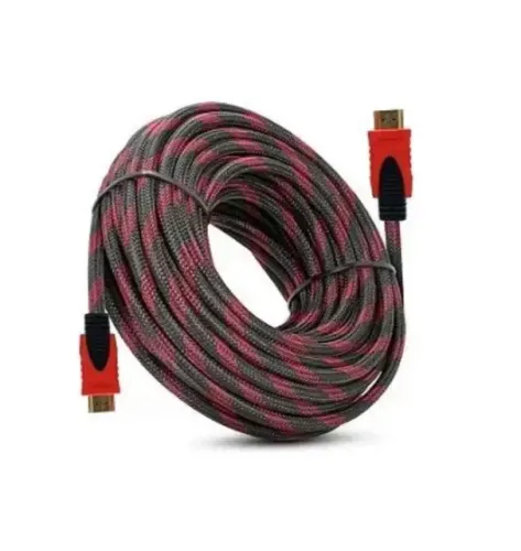 CABO HDMI X HDMI 20 METROS 1.4 VERSÃO NYLON TRANÇADO GRASEP D-H5003