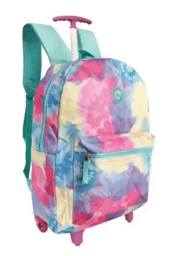 Mochila De Rodinha Tie Dye Clio Style Girls