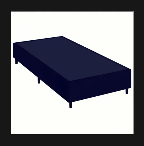Cama box suporte base solteiro