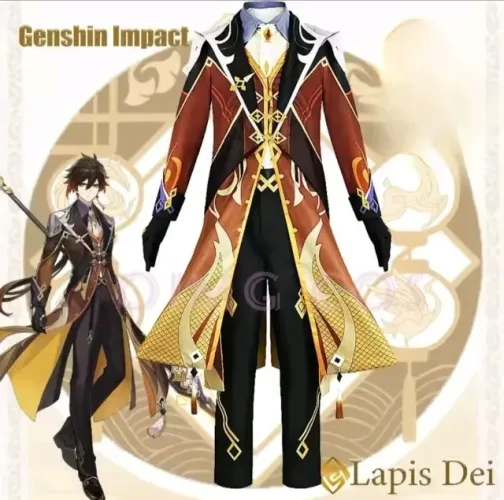 Fantasia zhongli Genshin Impact nova, nunca usada