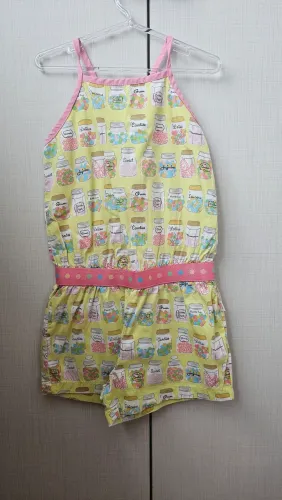 Macacão Infantil Menina - alphabeto