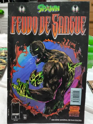 Spawn Feudo De Sangue, minissérie em duas edições - editora Abril