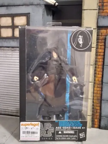 Star Wars Black Series Imperador Palpatine 15cm - Original e Aberto
