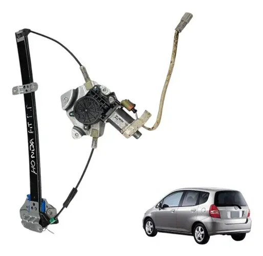 Maquina Vidro Esquerda Traseira Honda Fit 2004 2006 2008