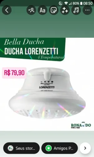 Ducha Lorenzetti Quatro Estações