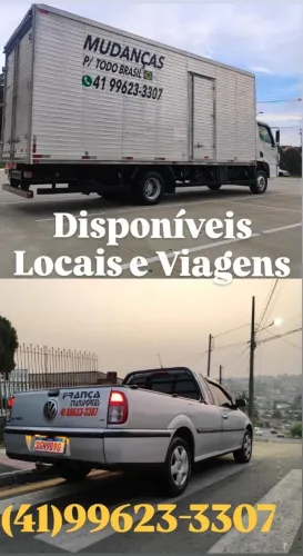Fretes Mudanças Caminhão Baú Grande .41.99623.3307.