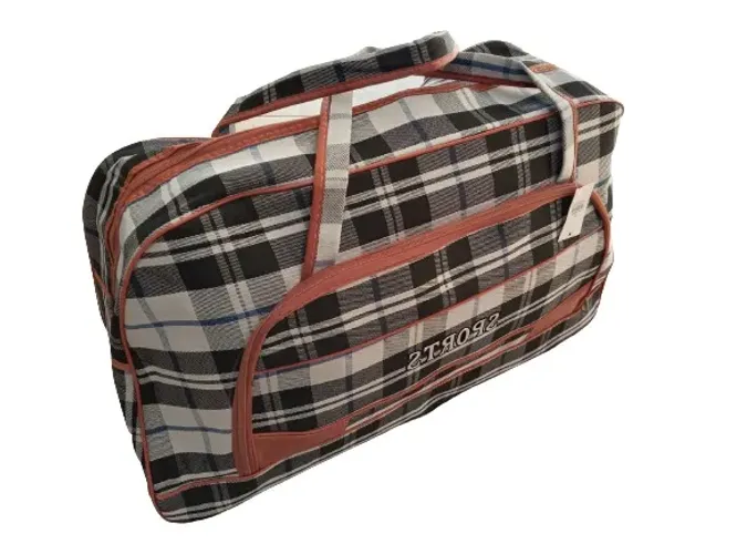 Bolsa de Mão Mala grande viagem conta com alça fixa e ajustável