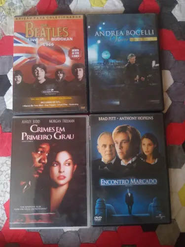 Pack 4 dvd's