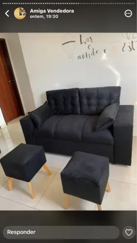 Sofá 3 lugares