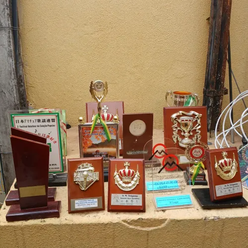 Lote de Troféus de Karaoke antigos
