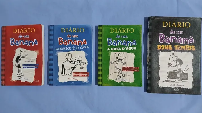 Diários de um Banana - 4 livros (usados)