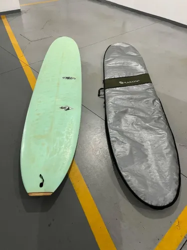 Prancha de surf longboard shaper Neco Carbone - estado de nova