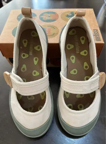 Sapatilhas Mini Melissa Infantil - tamanho 28