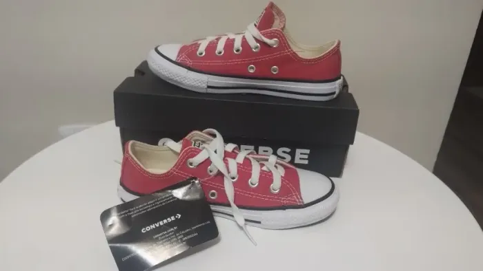 Tenis All Star Infantil 29 Vermelho