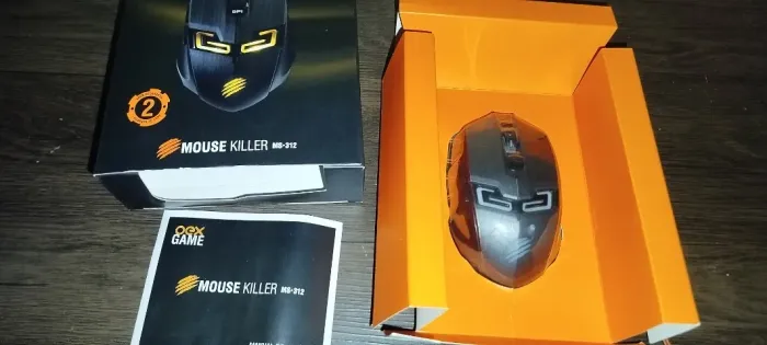 Mouse Gamer USB OEX Game MS312 Mouse Killer