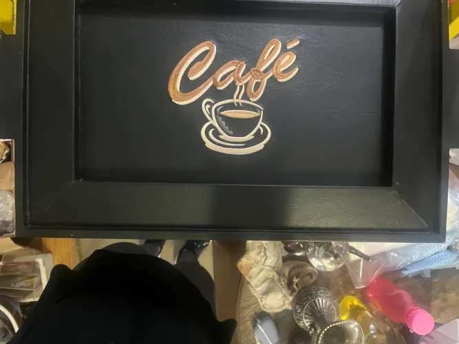 Bandeja Decorativa para Cafeteria