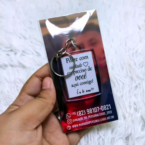 Chaveiro De acrílico Personalizado 