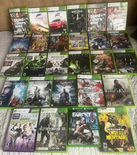 Jogos Xbox 360 originais - vários títulos 