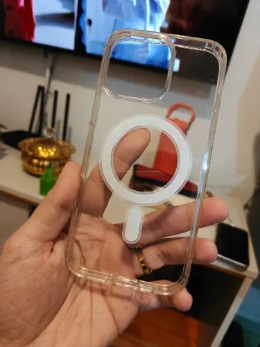 Capa iphone 16 pro Max transparente