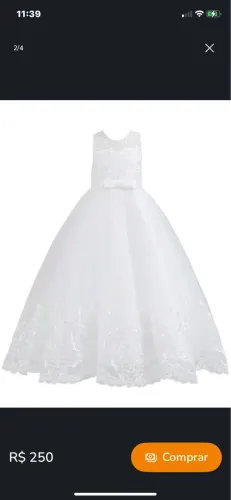 Lindo vestido vendo ou alugo por 80,00