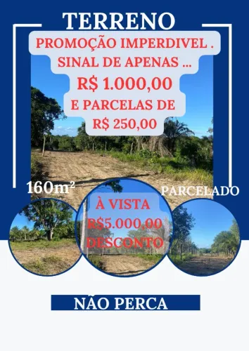 Lotes de Terreno em Itaparica, Pagamento Facilitado!