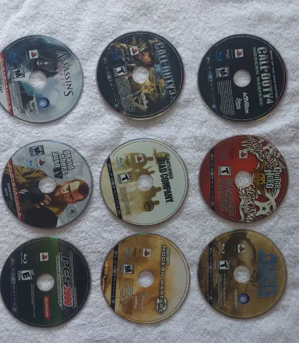 Lote de Jogos de Play 3