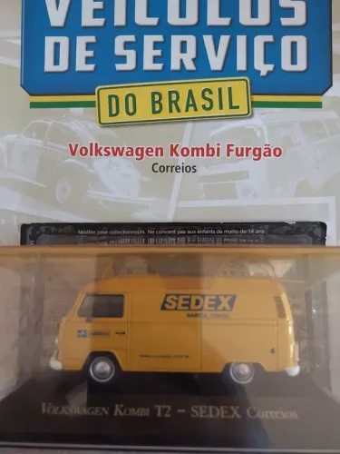 Miniatura Kombi T2 Sedex Correios R$ 200 reais 