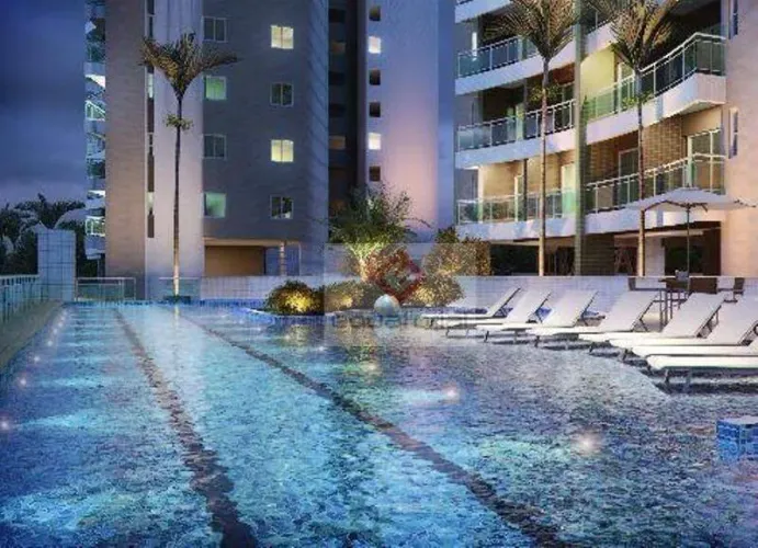Fortaleza Sul - Apartamento com 2 Suítes à Venda, 54 m² por R$ 585.000 - Edson Queiroz - F