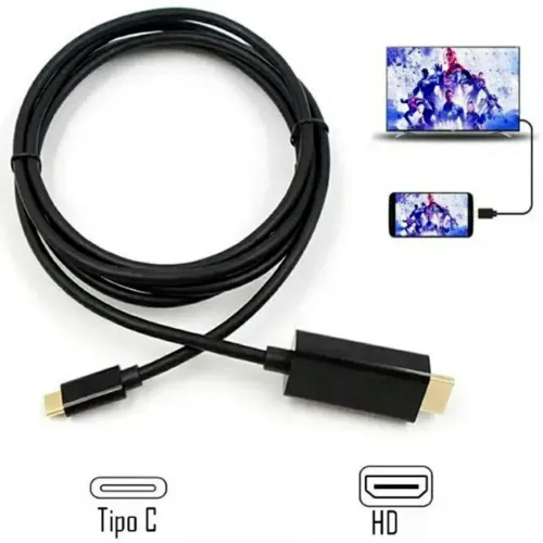 Cabo Conversor USB-C para HDMI 4K 60Hz