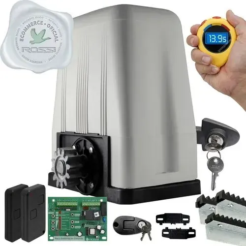 Motor para Portão Eletrônico Rossi - Completo