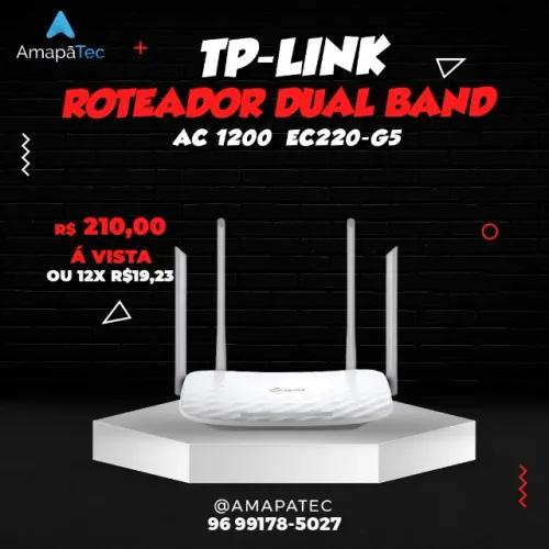 Roteador TP-Link Archer AC1200 Gigabyte