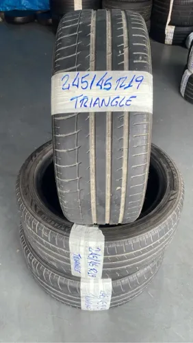 Pneus Triangle 245/45 R19 meia vida 3 unidades