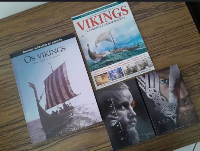 Box Vikings: DVDs + Livro + Revista