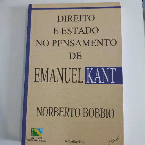 Direito e Estado no Pensamento de Emanuel Kant