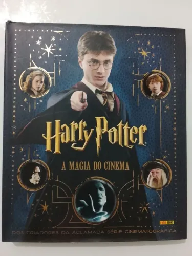 Livro deluxe Harry Potter (a magia do cinema) com todos os brindes intactos dentro!!