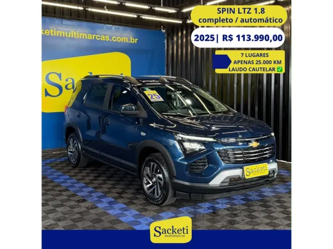 Chevrolet Spin LTZ 1.8 8V Econo.flex 5P Aut. 2025