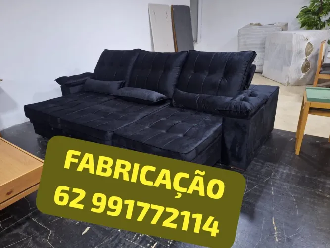 Sofá Retrátil E Reclinável DIRETO DA FÁBRICA FRETE GRÁTIS 