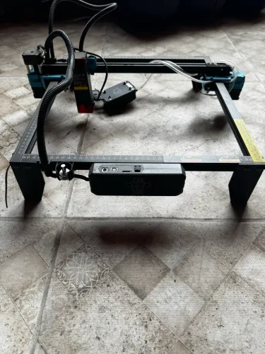 10W TTS-10 PRO Gravadora a laser + compressor de Ar