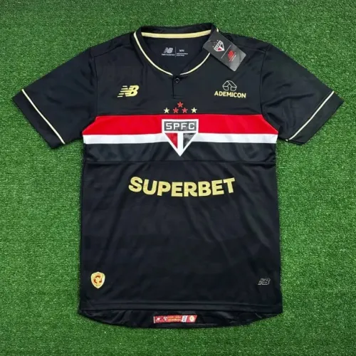 Camisa do São Paulo FC - Preta 2025/26 - Jogador