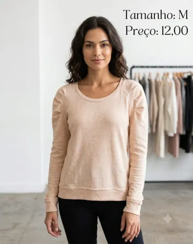 Blusa manga princesa