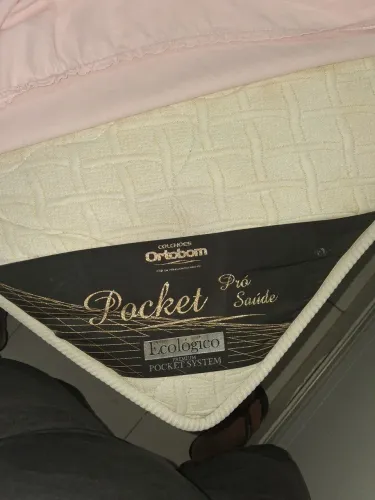 CONJUNTO de Colchão e Box de Casal ORTOBOM