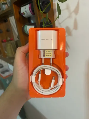 Carregador tipo C Hmaston 30W novo lacrado