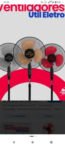 Ventilador de coluna 40 CMS ENTREGA EM 3 HORAS