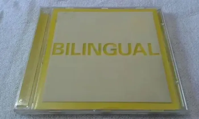 Cd bilngual pet shop boys usado