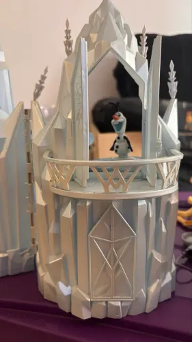 Disney Frozen Elsa Musical Ice Castle Play Set Anna Olaf - toca ?Let It Go?read