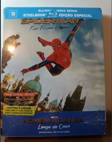 Steelbook - Homem Aranha: Longe de Casa - Lacrado