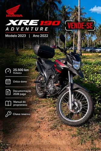 Moto Honda XRE