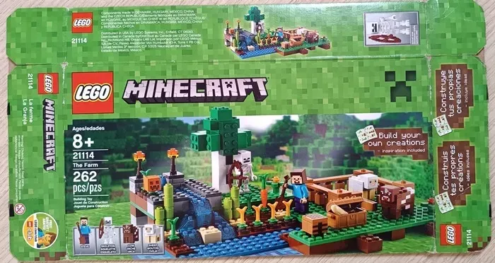 Lego Minecraft A fazenda
